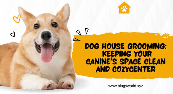 Dog house grooming : Keeping Your Canine's Space Clean and Cozy