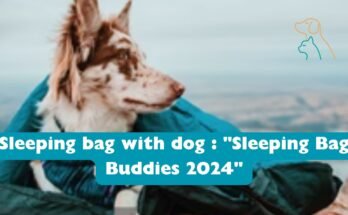 Sleeping bag with dog